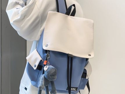 Croissant MM Denim Bag