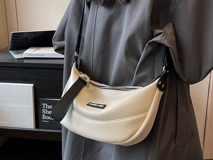 FLAP BAG WITH TOP HANDLE